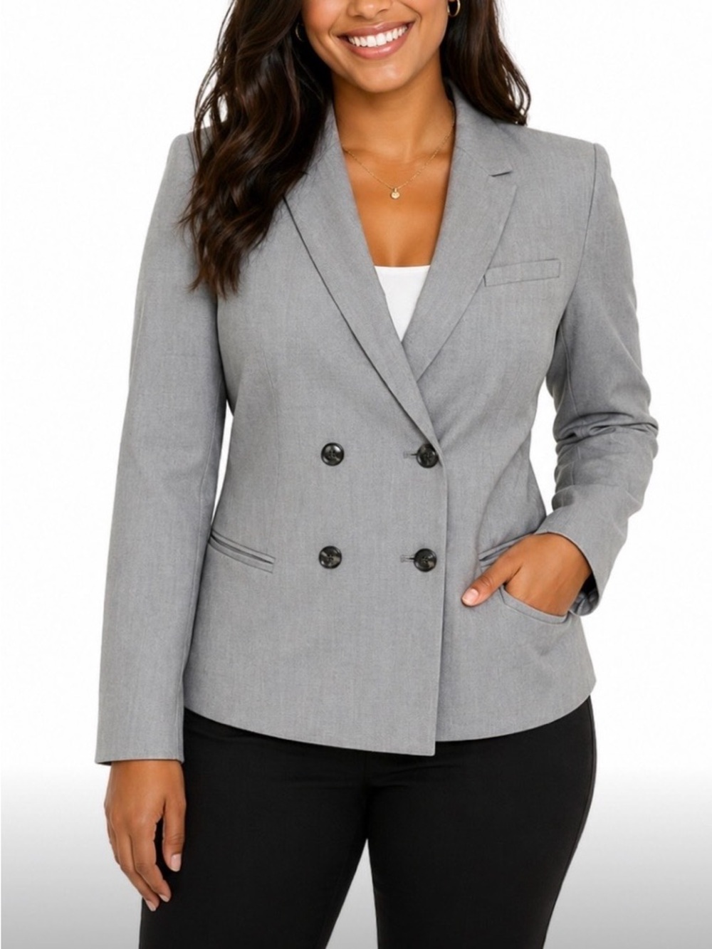 Preowned Banana Republic women's coat blazer jacket size 6 petite